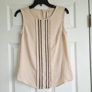 LC Lauren Conrad ✨️ Blush Sleeveless Women's Blouse Size XL